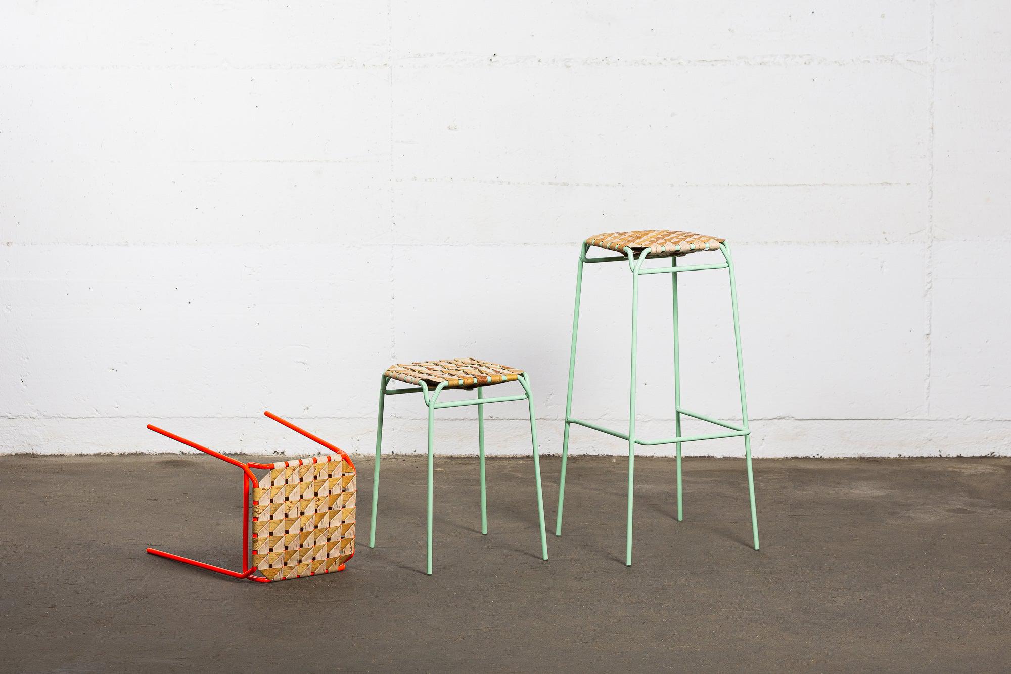 Taburet Birch Bark Stool - Image 55