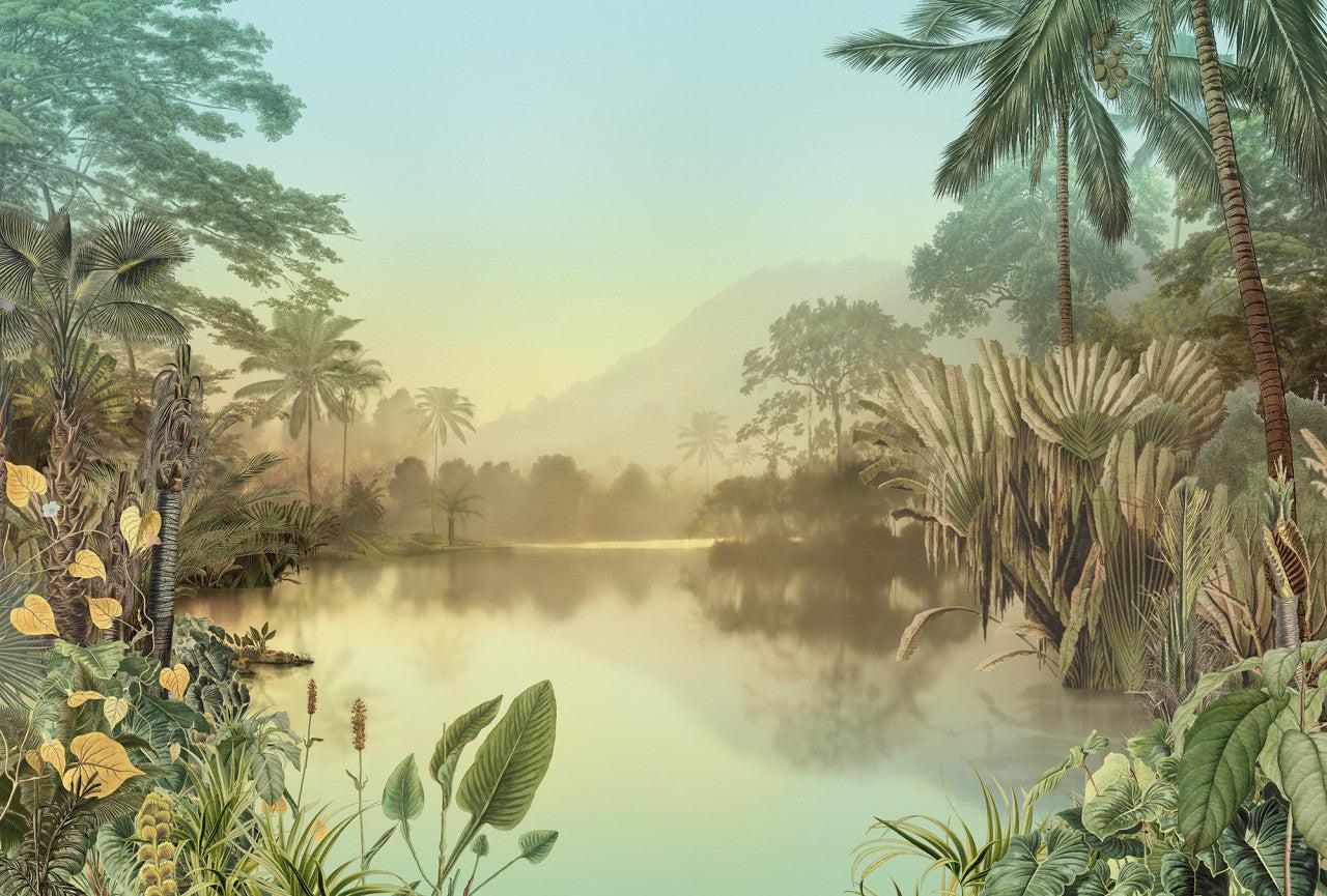 Lac Tropical Mural Wallpaper - Image 2