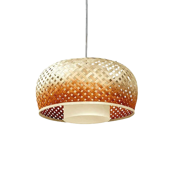 Tulip Bamboo Pendant Light