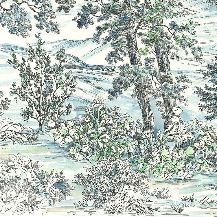Highland Trees Mural Wallpaper - Image 4