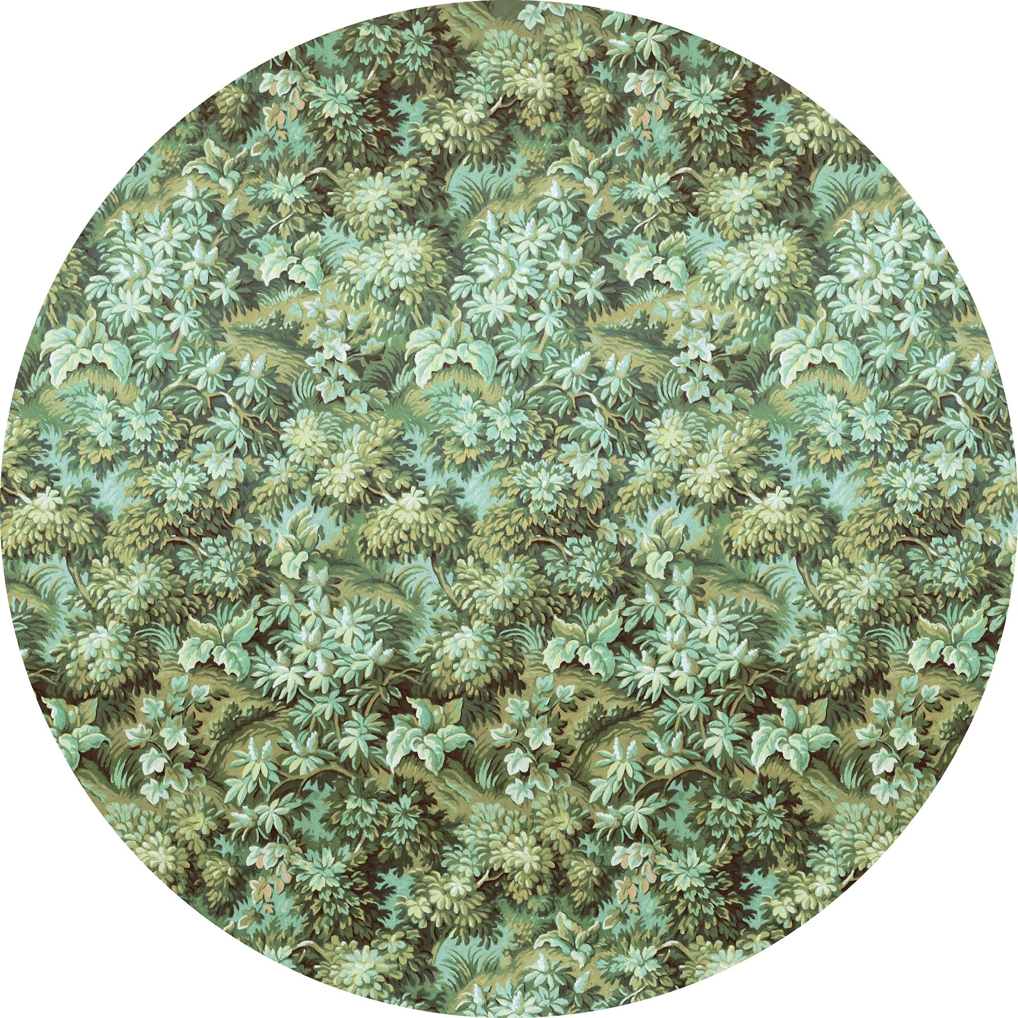 Vertical Garden Circle Wall Art (Self-Adhesive) - Image 3