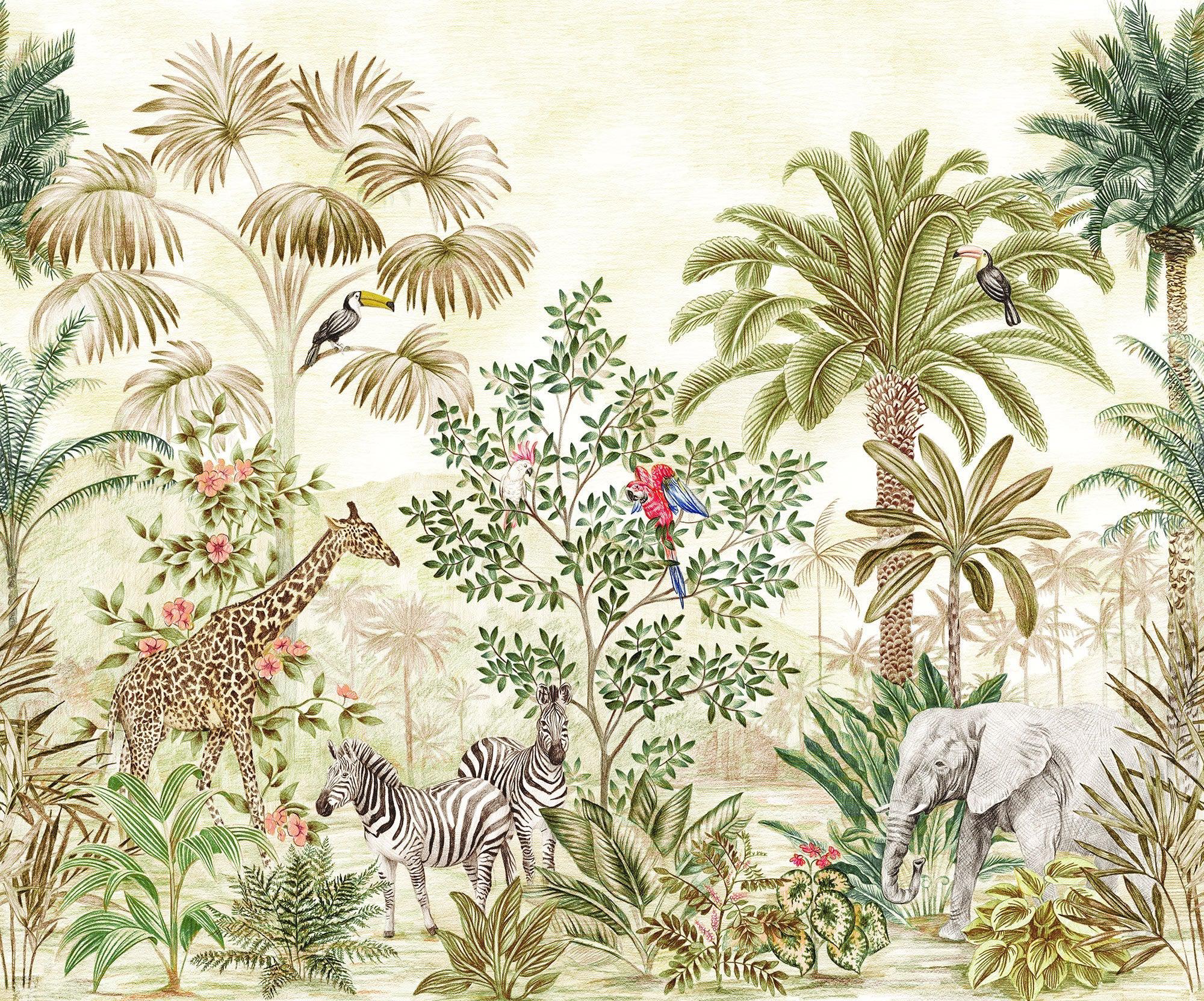 Wild Wonderland Mural Wallpaper - Image 2