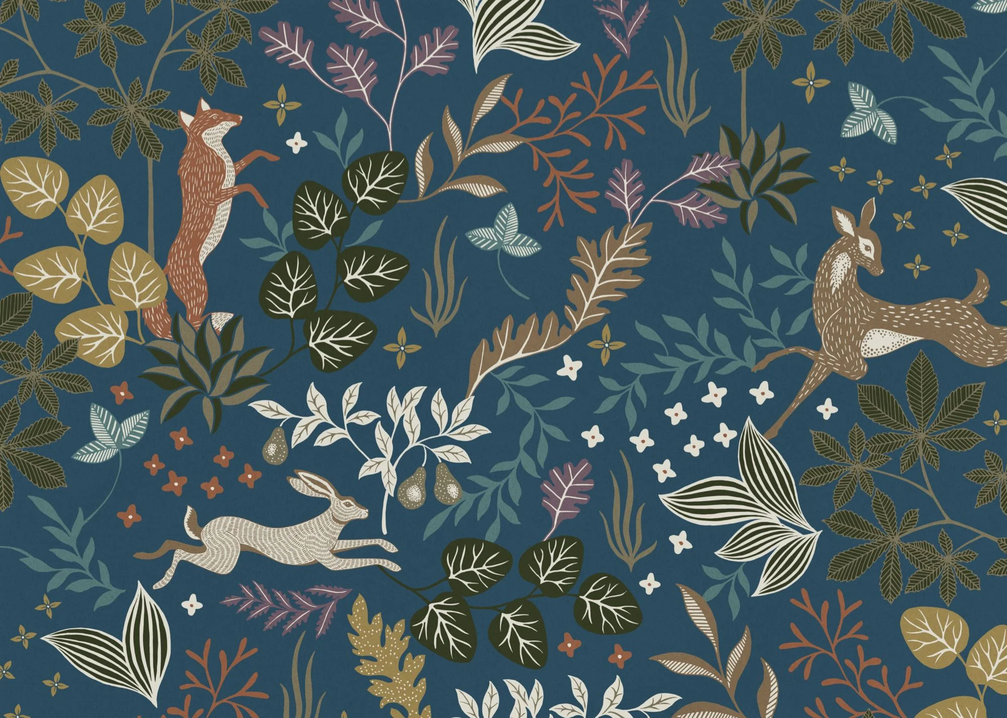 Wood Night Mural Wallpaper - Image 2