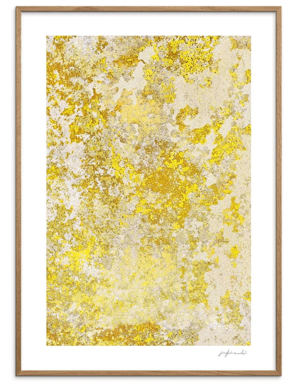 Yellow Stone Structure Original Artist Poster